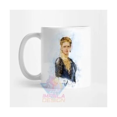 Taza Vikingos Lagherta Ragnar Lothbrok Logo Serie Valhalla