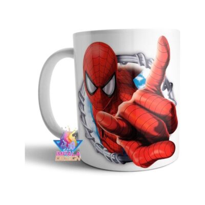 Spiderman Hombre Araña Taza De Cerámica Superhéroe