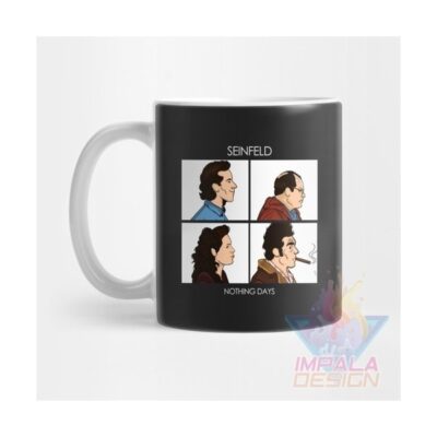Taza Seinfeld Serie Tv Jerry George Elaine Kramer Cerámica M2