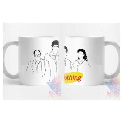 Taza Seinfeld Serie Tv Jerry George Elaine Kramer Cerámica M4