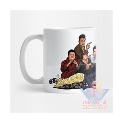 Taza Seinfeld Serie Tv Jerry George Elaine Kramer Cerámica M8
