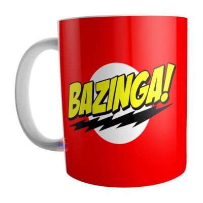 Taza Bing Bang Theory Bazinga Cerámica Impala Design