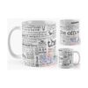 Taza The Office Serie Dunder Mifflin Cerámica Scranton Mod08