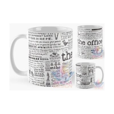 Taza The Office Serie Dunder Mifflin Cerámica Scranton Mod08