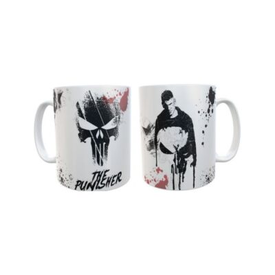 Taza The Punisher Marvel Personaje Cerámica