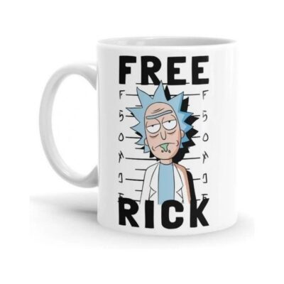 Taza Rick And Morty Diseño Cerámica Free Rick