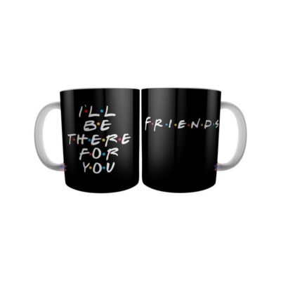 Taza Friends Serie Tv 90 Central Perk Personajes Mod 02