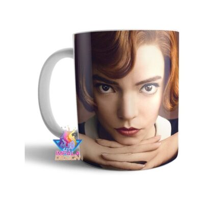 Taza De Cerámica Gambito De Dama Ajedrez The Queen's Gambit
