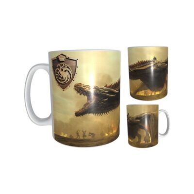 Taza Game Of Thrones Juego Tronos Drogon Khaleesi Dracarys