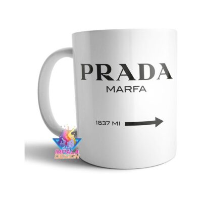 Taza De Cerámica Gossip Girl Prada Marfa