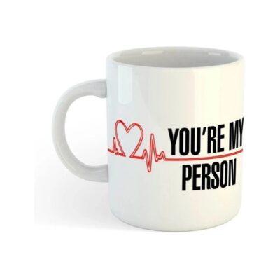 Taza De Cerámica Grey´s Anatomy You´re My Person Logo