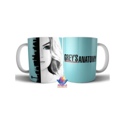 Taza De La Serie Grey's Anatomy Meredith Seattle Grace Ceram