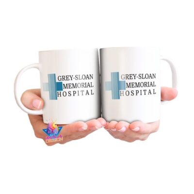 Taza Greys Anatomy Logo Grey Sloan Memorial Hospital