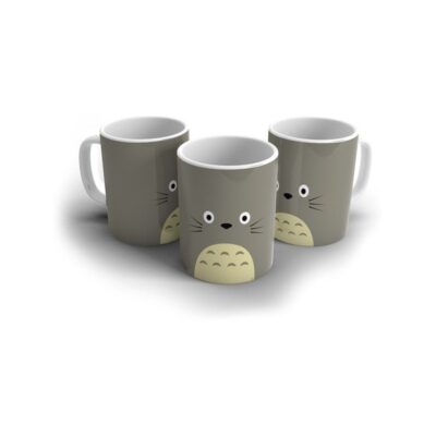 Taza Mi Vecino Totoro Cara Cerámica Mei Satsuki