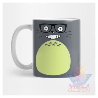 Taza Mi Vecino Totoro Satsuke Mei Kusakabe Cerámica Mod05
