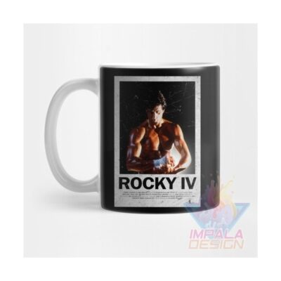 Taza Rocky Balboa Boxeo Sylvester Stallone Cerámica M02