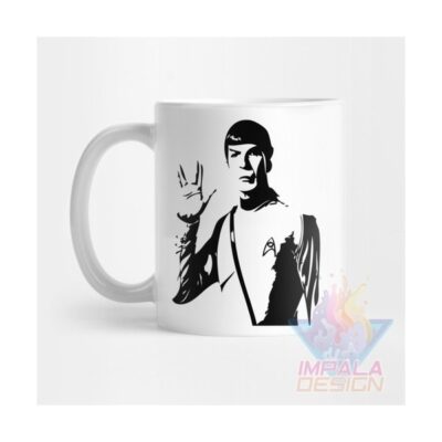 Taza Star Trek Spock Enterprise Discovery Cerámica Beyond M02