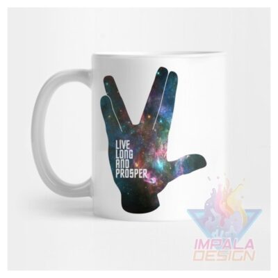 Taza Star Trek Spock Enterprise Discovery Cerámica Beyond M03