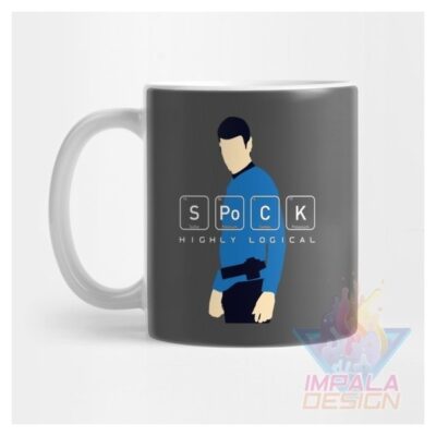 Taza Star Trek Spock Enterprise Discovery Cerámica Beyond M04
