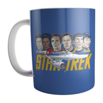 Taza Star Trek Spock Enterprise Discovery Cerámica Beyond Mod 04