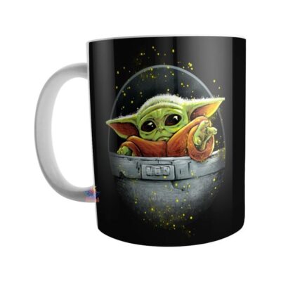 Taza Cerámica Baby Yoda Star Wars Mandalorian Bebe Child Mod 05