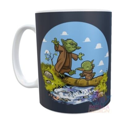 Taza Cerámica Baby Yoda Stitch Groot Gizmo Chimuelo Mod 04