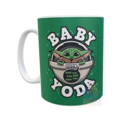Taza Cerámica Baby Yoda Stitch Groot Gizmo Chimuelo Mod 07