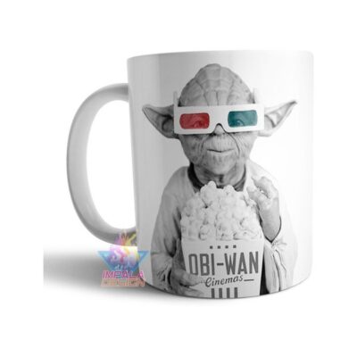 Tazas De Cerámica Jedi Yoda Star Wars Obi Wan Cinemas