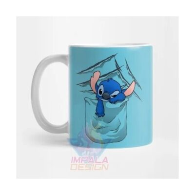 Stitch Taza Cerámica Lilo Disney Ohana Love Mod 10