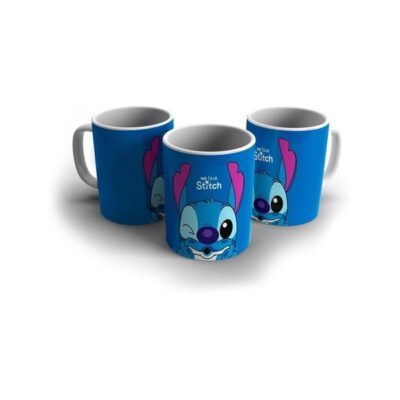 Taza Stitch Lilo & Stitch Sublimada Premium We Love Regalo