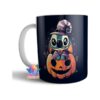 Taza Stitch Disney Halloween Lilo Cerámica Ohana