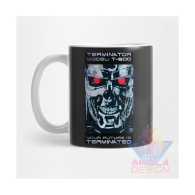 Taza Terminator Skynet Arnold Schwarzenegger T800 Ceram M04