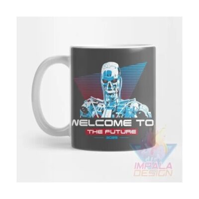 Taza Terminator Skynet Arnold Schwarzenegger T800 Ceram M06