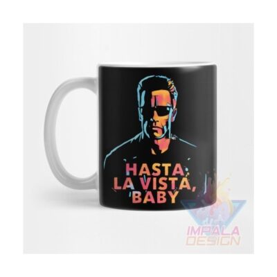 Taza Terminator Skynet Arnold Schwarzenegger T800 Ceram M08