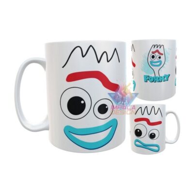Taza Toy Story Forky Tenedor Película Estreno Woody