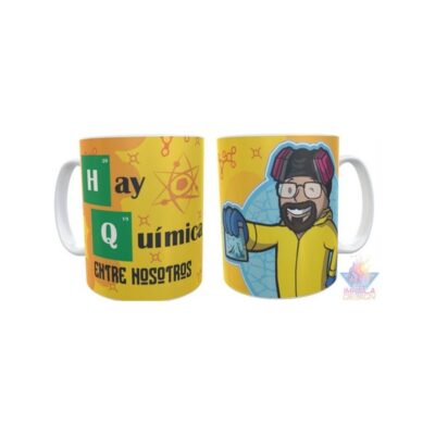 Taza Breaking Bad Hay Química Walter White Cerámica