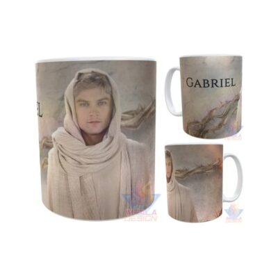 Taza Cerámica Jesús Novela Ángel Gabriel Raphael Sander