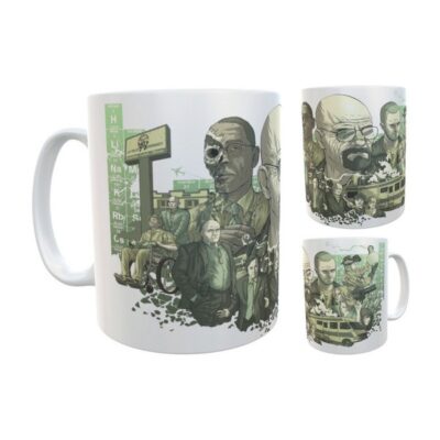 Taza Breaking Bad Walter White Cerámica Jesse Pinkman Mod 34