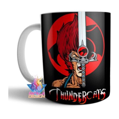 Taza De Cerámica Thundercats Espada Del Augurio Lion