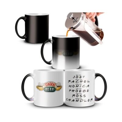 Taza Mágica Friends Serie Tv 90 Central Perk Personajes