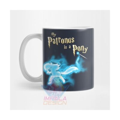 Taza Harry Potter Expecto Patronus Pony Cerámica