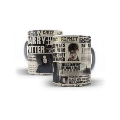 Taza Periódico Diario Harry Potter El Profeta Daily Prophet