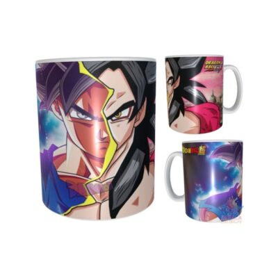 Taza Plástica Dragon Ball Super Gt Goku Comic Irrompible