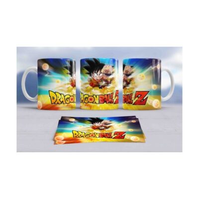 Taza Plástica Dragon Ball Z Goku Esferas Dragon Irrompible