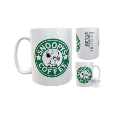 Taza Plástica Starbucks Snoopy Coffee Café Logo Irrompible