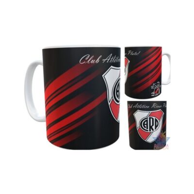 Taza Plástica Club Atlético River Plate Escudo Irrompible