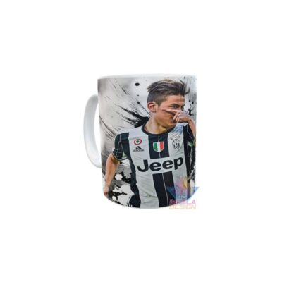 Taza Plástica Paulo Dybala Futbol Juventus Mod02 Irrompible