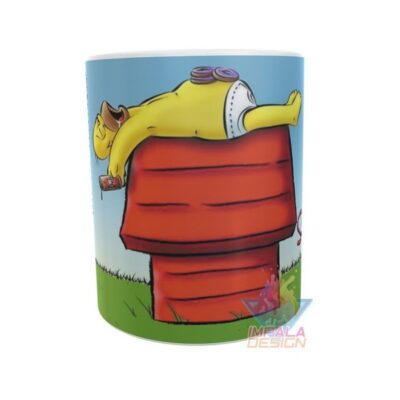 Taza Plástica Snoopy Casa Homero No Toques Irrompible