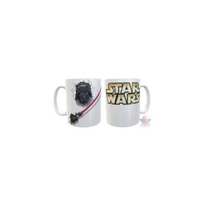 Taza Plástica Darth Vader Sable Irrompible
