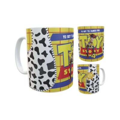 Taza Plástica Toy Story 4 Amigo Fiel Sheriff Woody Irrompible